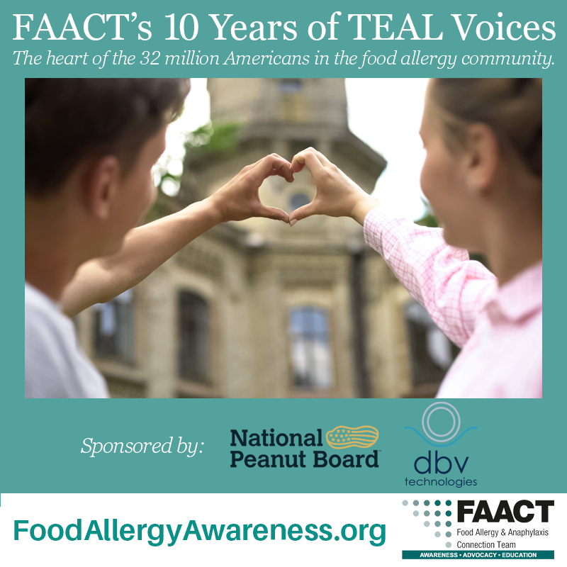 FAACT's 10 Year of TEAL Voices: College Education Graphic